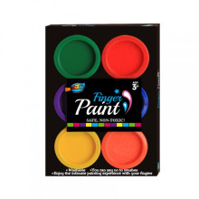 6 colores 22ml s et pintura de dedos